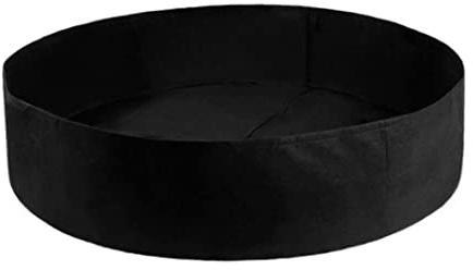 Garden Raised Planting Bed Round Fabric Garden Grow Bed Bag Vegetable Planter for Herb Flower Plant 90 * 30cm
