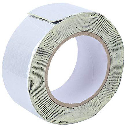 Nastro sigillante autoagglomerante, nastro sigillante multifunzionale a prova di perdite migliorato per riparazione di camper, finestre, barche, sigillatura, piastrelle smaltate, (1.2mm thick 5m*5cm)