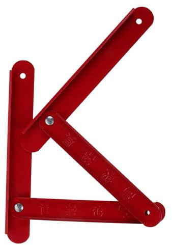 SOESFOUFU Trittleiterscharnier Metall Ersatz 34cm Starke Leiterzugstange Mit Anti Rutsch Schrauben Robuste Dachbodentreppe Klappscharniere Zubehör Für Leitern