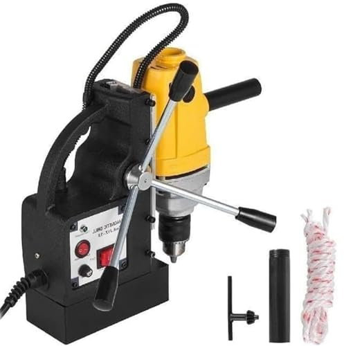 Taladro de núcleo portátil eléctrico multifuncional 750W, perforadora magnética, banco magnético 8500N