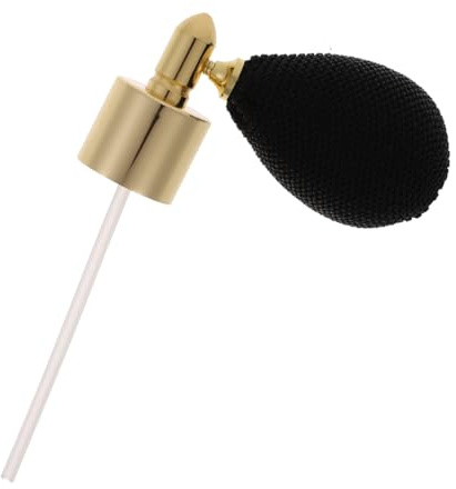 BAZEITFLOW Testa Spruzzatore per Flacone Profumo 18 Calibro Ricambio Gasbag | Nebulizzazione Uniforme e Delicata Uscita Stabile Riutilizzabile per Bagno