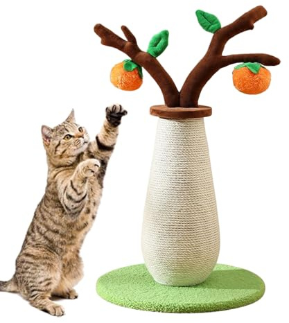 Post Di Gafi Per Gatti - Torre Gratta Per Gli Alberi Da 22 Pollici | Giocattolo Graffiatore Di Decorativo, Di Arrampicata In Dallo Stress, Appartamento Esterno Per Esterni Mobili
