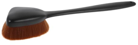 LOLIPPYY Spazzola per Abbronzatura Manico lungo Testina Extra-grande per Applicare Lozione Abbronzante su Corpore Viso Schiena Morbido e Delicato sulla Portatile per Viaggi per Sfumare