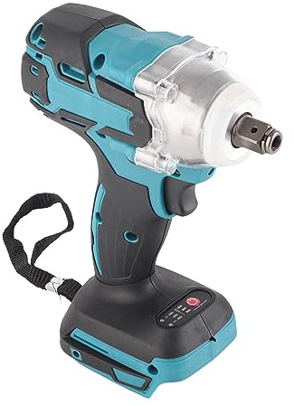 aqxreight Tournevis à Percussion électrique au Lithium sans Balais, Perceuse à Main Rechargeable Haute Puissance, Mandrin 18V avec LED, Pilote d'impact Peur Envi, Perceuse à Percussion, à Main,