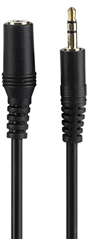 Rengue 3.5mm Male to Female Audio Extension Cable 10m 15m 20m 25m 30m Stereo Aux Cable with OFC Copper for Smartphone Headphones Speaker Car Audio (15m)
