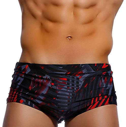 LikeJump Costume da Bagno per Uomo Slim per Nuoto Spiaggia Mare Piscina Pantaloncini Sportivi
