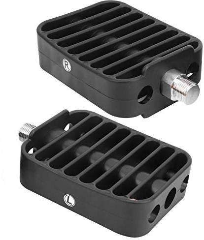 Cosiki Kajak-Pedal, Kajak-Pedal-Set, Kanufuß aus Kunststoff, 1 Paar Pedalstützen für Kajak für Angelboote