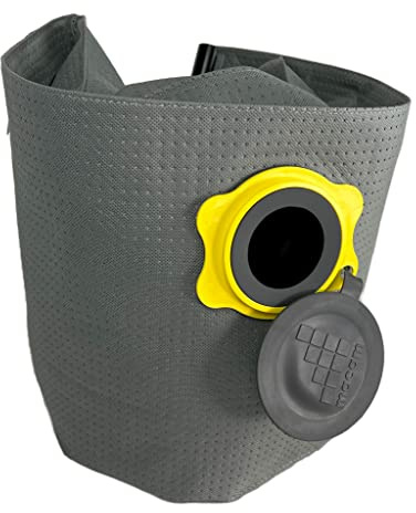 Macam Sac à poussière réutilisable longue durée compatible avec les aspirateurs Karcher WD2, WD3, WD4, WD5, WD6 (WD5)