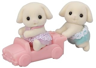 Sylvanian Families - 5737 Kaninchen Zwillinge - Figuren für Puppenhaus