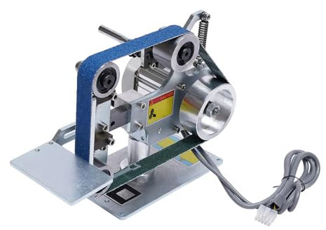 Bandslipmaskin, bandslipmaskin, tallriksslip, polerare, bandslipsats, bandslipmaskin borstlös motor, slipmaskin, ritmaskin 220 V 0,55 kW