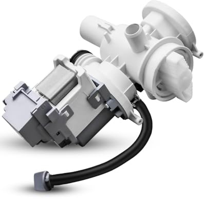 Pompe de vidange DC97-20621A remplace DC31-00187A 4959632 AP6807020 PS12592830 EAP12592830 Convient pour moteur de pompe de vidange de machine à laver Samsung