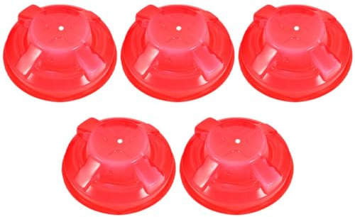 SOLUSTRE 5pcs Detector Dust Cover Plastic Fire Alarm Cover Detector Protector for Kitchen Baking Replacement
