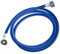 IBBAH Universal 2.5m Cold Water Inlet Pipe for Washing Machines, Washing Machine Pipe and Dishwashers, Extra-Long Washing Machine Hose Compatible with All Models