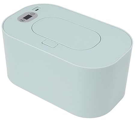 Baby-Wischtuchwärmer, große Kapazität 40-60 ℃ USB-Temperatur Tragbare Papierheizungseinstellung warmer Keeper-Spender für universelle Wischtücher (Grün)