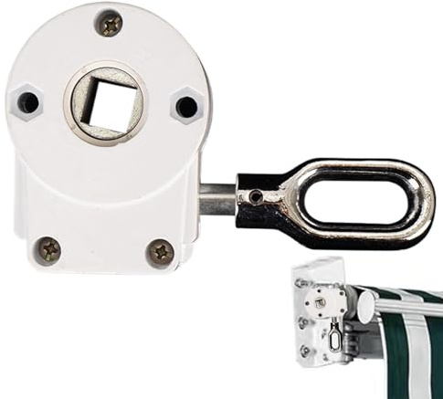 Attrezzatura Resistente per Tenda da Sole – Robusto Accessorio a Vite Senza fine, componente Visiera Robusta, Parte 'otturatore Durevole, Attacco cieco affidabile, Accessorio Portatile per