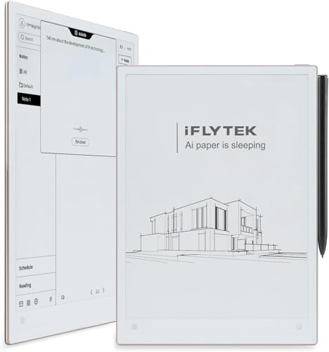 iFLYTEK AINOTE 2, 27,1 cm (10,7 Zoll) großer Bildschirm AI Note-Taking Tablet E Ink Tablet (EU-SJCF-AINOTE2-vin)