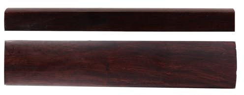 KAJNBN Chinesischer Kalligraphischer Holz Briefbeschwerer mit Schwarzer Farbe Robust und Hilfreich für Kalligraphie Übung Rechteckig mit Abgerundeten Kanten für Schreibtischdekoration