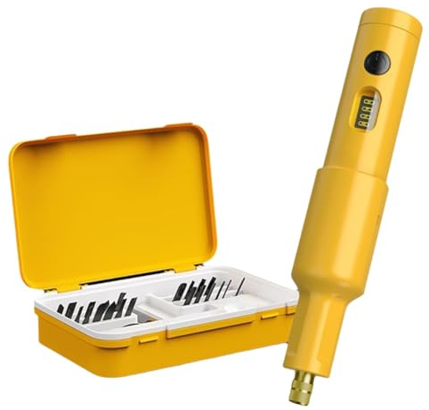 susaa Electric Wood Engraving Machine Rechargeable Portable Handheld Electric Chisel Wood Cutter with 20PCS Replaceable Blades