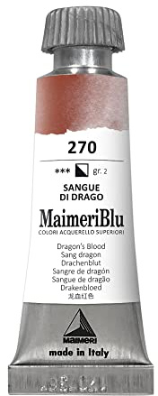 MaimeriBlu Watercolor Tube, 12ml, Dragons Blood, (270)