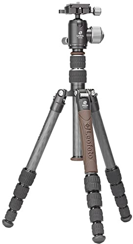Leofoto - Urban - Trépied en Carbone avec rotule - Facile à Utiliser - Rotation de la rotule à 360 degrés - LX-225CT + Rotule XB-32Q