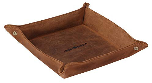 Greenburry Vintage Taschenleerer Braun 16x18x4cm