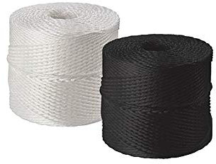 SPAGO IN POLIPROPILENE Titolo 1500 - Ø 1.2 mm. ca. -bianco