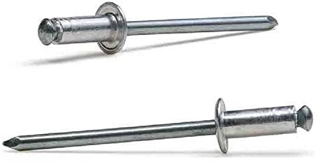 Bralo BR01130004821 Remache de aluminio/Aco Floror, 4,8 x 21