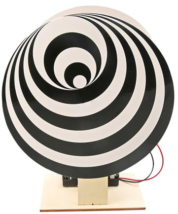 Amagogo Visuelle Dislokation DIY Elektrisches Wissenschaftsset Wissenschaftslehrspielzeug Modell DIY Kinderspaß Wissenschaftliches Experimentierspielzeug für