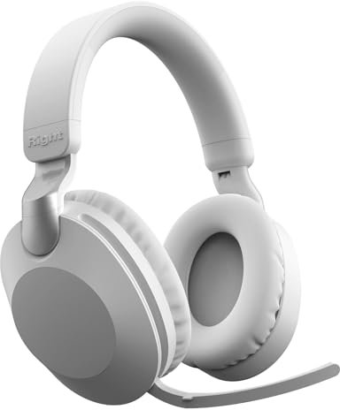 AndThere Cuffie Bluetooth Over Ear Wireless Cuffie Con Microfono Cavo On Ear Grandi Cuffie Cancellazione Rumore Bluetooth Headphones Noise Cancelling Senza Fili Cuffie per Gaming PC TV Palestra