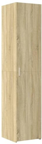 vidaXL Highboard Sonoma Oak 40x42,5x185 cm Engineered Wood