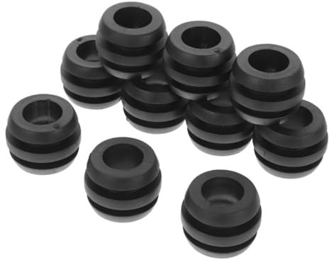 SUPVOX Table Football Bumpers 16 Pcs Replacement Parts Rubber Washers for Foosball Machine