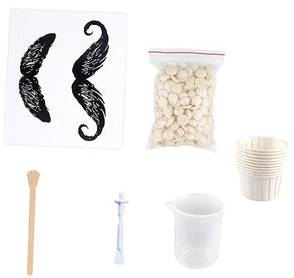 1 Satz Nasenhaarentfernungsset Tragbares Wachs Kit für Schmerzfreie Haarentfernung Hochwertige Wachssticks Einfach Anwendung für Männer für Körper und Gesichtshaarentfernung