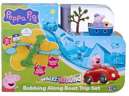 ** Peppa Pig Whizz Around Bobbing Along Boat Set