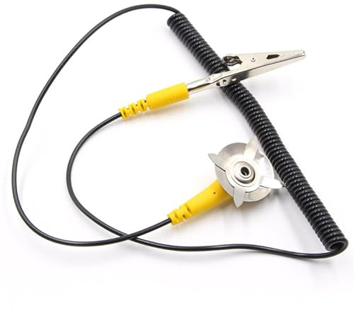 Cordons de mise à la terre élastiques anti-statiques pour espaces de travail pour protections électroniques, équipement ESD