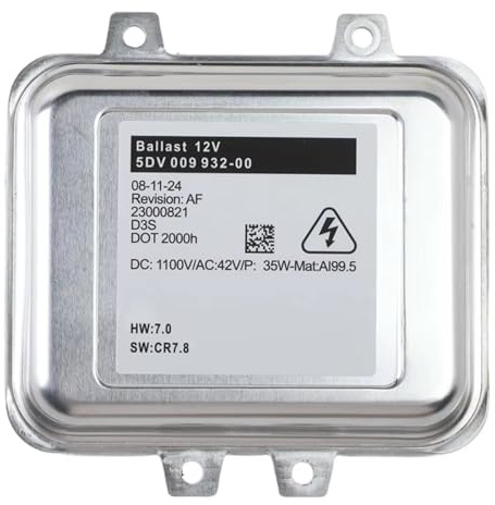 Ballast phare xénon Compatible Avec Opel Pour Insignia OEM: 5DV00993200 13434016 95863159701 1207255 Ballast De Phare Au Xénon H-ID