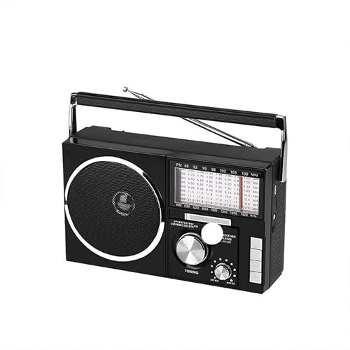 OOAYDYWO Retro-Player im alten Stil, multifunktionales Radio, kabelloser Empfänger, komplettes Band