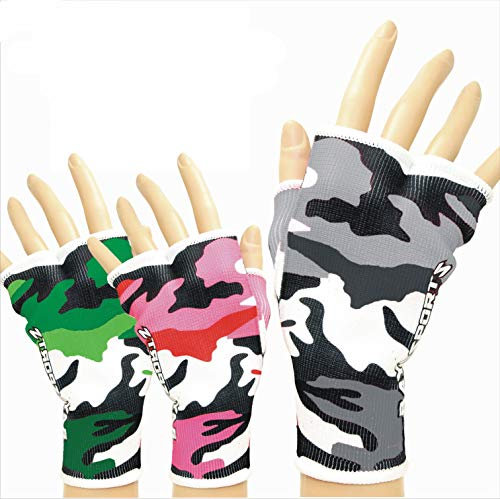 BAY® Camouflage Schlupfbandagen (Camouflage pink/schwarz, XS)