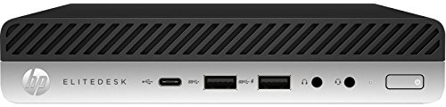 HP Elitedesk 800 G3 Mini PC 2, 5 GHz 6ème Génération Intel Core i5-6500T Noir Argent