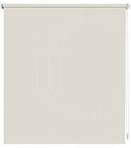 Kettenzugrollo Seitenzugrollo Fenster Rollo viele Größen und Farben Metall Träger Wand- und Deckenmontage Stoff Blickdicht lichtdurchlässig Vorhang Sonnenschutz Blendschutz (70 x 180 cm, Cream)