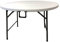 HOMELUX 710091 Table Pliante en résine Ronde 120 cm Hauteur 74 cm