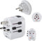 Hama Weltreiseadapter Set World Travel Pro Light USB 3-polig, 2x USB
