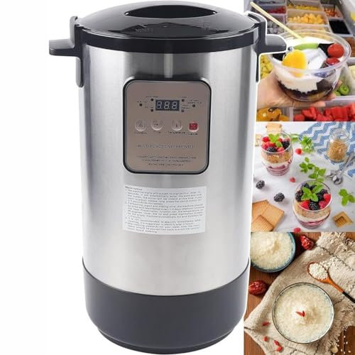 Máquina de fermentación inteligente eléctrica for ajo, máquina de fermentación comercial Fermentador de yogur de 12 litros, yogur, pepinillos, vino de arroz dulce, masa, vinagre y enzimas