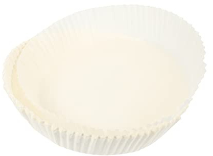 Cabilock Lot De 100 Plaques De Cuisson En Papier Sulfurisé Pour Friteuse À Air Frites Ailes De Poulet Non Lavables