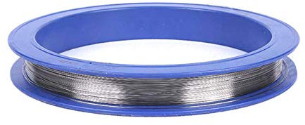 HIFRQVVC Wolfram Draht,Wolfram Feindraht, Reines Metall Durchmesser 0,4-2 mm Geeignet for Hochtemperaturelektroden von elektrischen Lichtquellen(Size:1.0mm*1m)