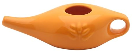 Neti Pot 250ml | Pentola Neti In Ceramica Artigianale, Pentola Per Lavaggio Del Naso, Neti Pot In Ceramica Durevole Per Irrigazione Nasale, Ideale In Caso Di Naso Chiuso E Mal Di Testa Cronico