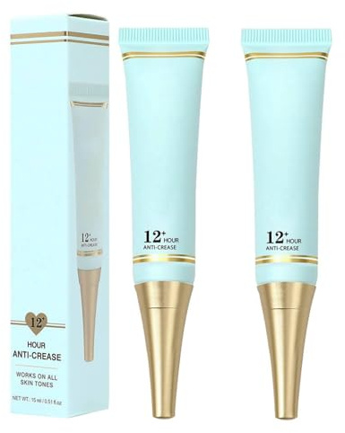 Missmisq 2PCS Primer De Sombra De Ojos, Maquillaje Base De Lápiz Labial Sombra De Ojos Base, Prebase De Sombra De Ojos High Definition, Prebase De Ojos Profesional Que Prolonga La Duración Del