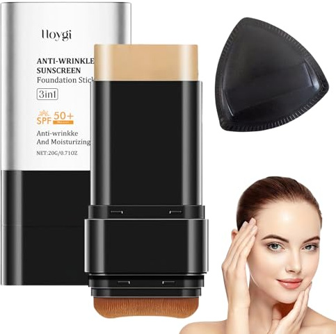 Essence Foundation Stick 2-in-1 Multi-purpose Moisturizing Foundation Stick Modisches Doppelkopf-Design Langanhaltend Natürlich Wasserfest Feuchtigkeitsspendende Natürliche Farbe