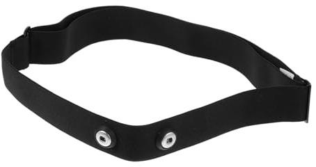Homoyoyo Herzfrequenz-brustgurt für Sport Pulsmessgerät mit Nylongewebe Brustgurt für Herzfrequenzmessung Elastisches Band Komfortabel und Sicher