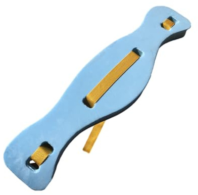 CONGARTENO Tabla Flotante de Ayuda para Natación Cinturón Ajustable Material EVA Ligero y Resistente Color Azul Claro Adecuado para Entrenamiento y Flotación Nadando para Principiantes