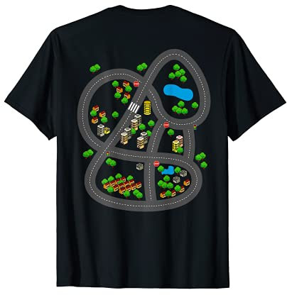 Spielstraße - Massage inklusive. Geschenkidee für müde Väter T-Shirt